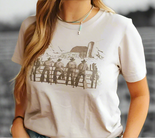 Cowboys Scene Graphic Tee
