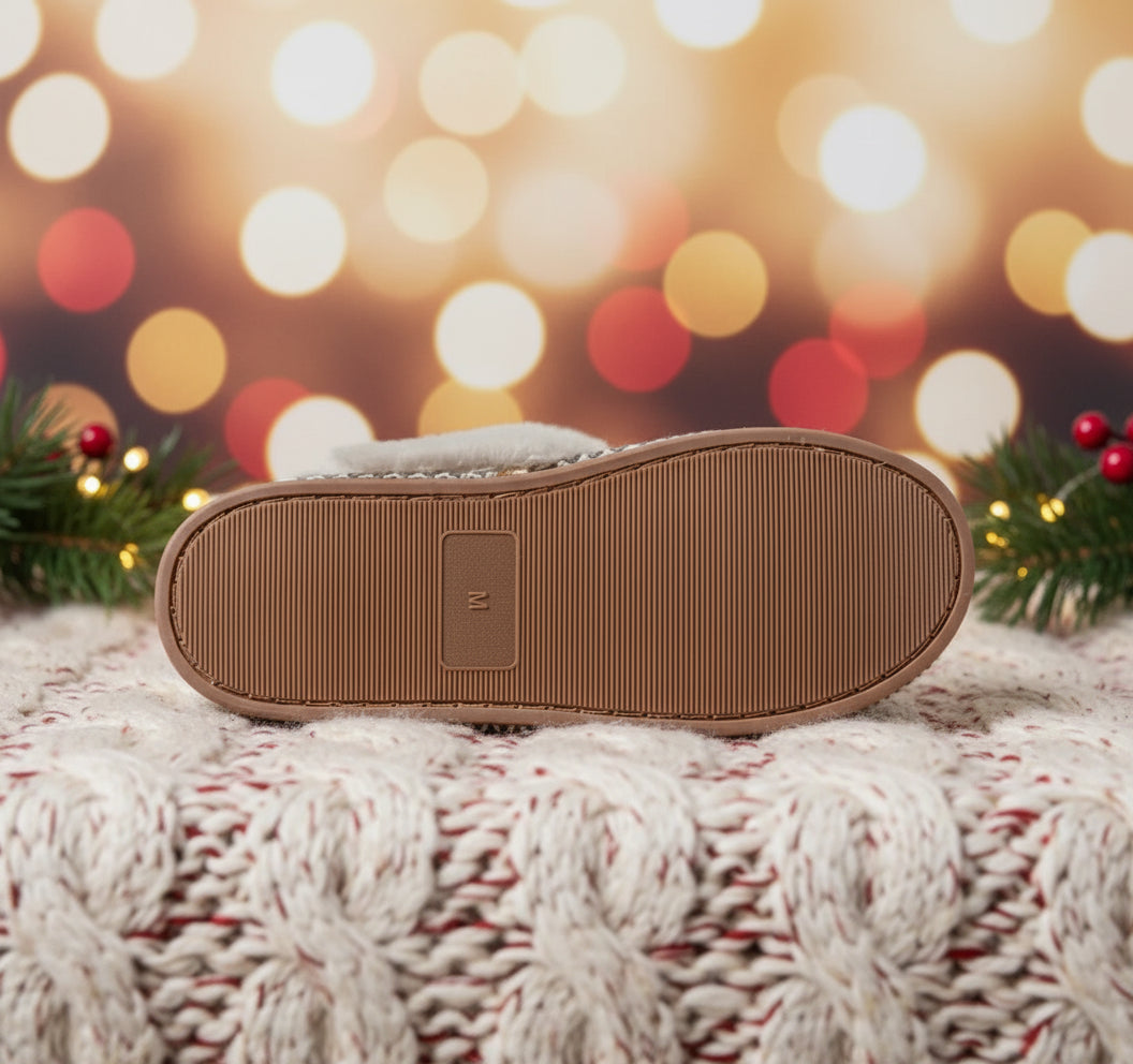 Woman’s Vegan Winter Indoor Slippers