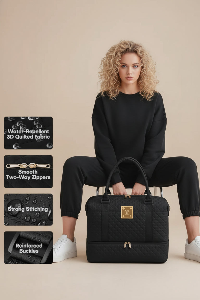 Pre- Order Up-Cycled LV Duffle Weekender Bag