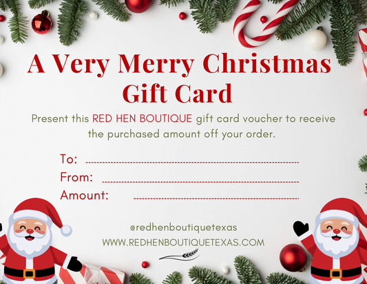 A Very Merry Christmas Gift Card